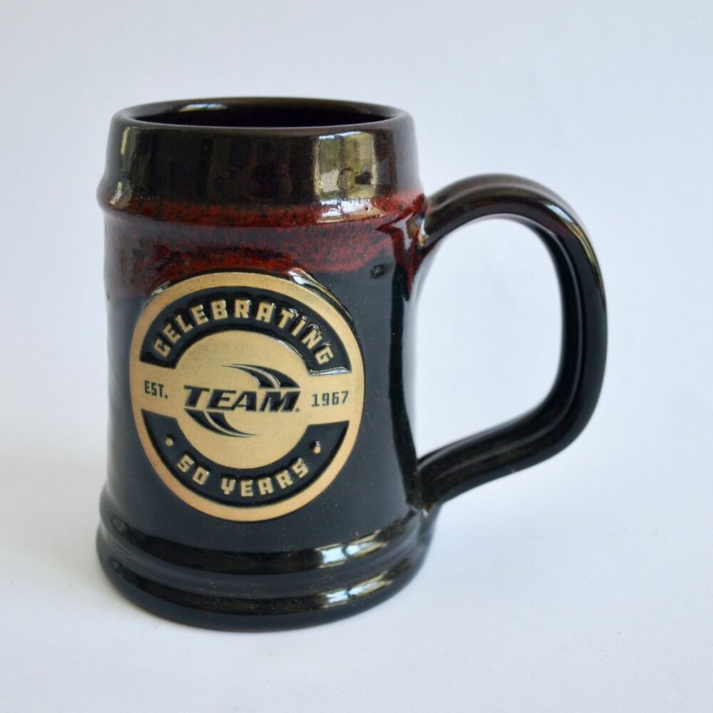 Deneen Pottery Team 50 Years Anniversary Mug Ceramic